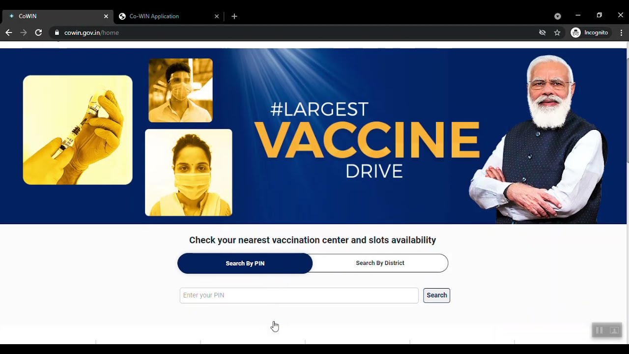 How to Register on Cowin Portal For Vaccine