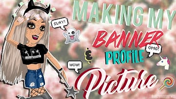 HOW I MADE MY NEW BANNER & PROFILE PICTURE // MSP