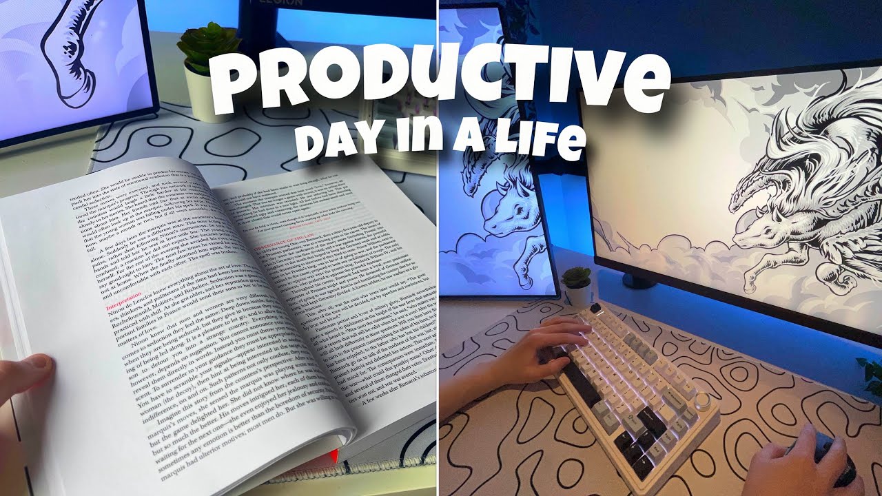 Productive Day in a life of a 13 year old content creator