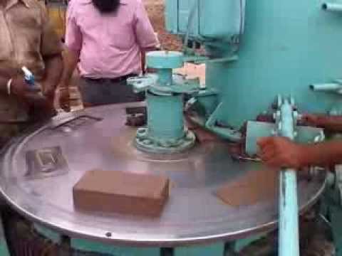 Rotary type clay brick making machine by Jasbir