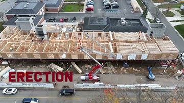 808Crane   Montalift MA21 4WD erection video