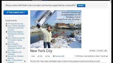 PublicLab.org website walkthrough | Public Lab