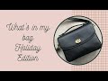What's in my bag | Coach Cassie | Holiday edition