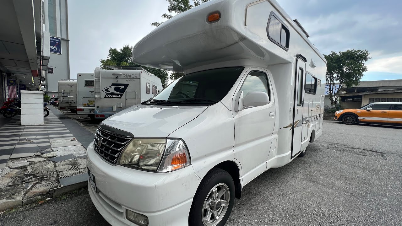 Perfect motorhome dari Toyota Grand Hiace 4wd - YouTube
