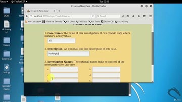 Autopsy Forensics Tool in Kali Linux -  Ethical hacking course