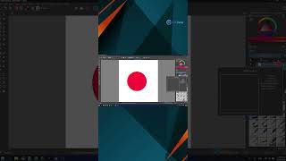 Color Inside the Lines – Clipping Mask in Krita! ✨ #shorts