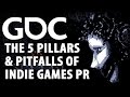 The 5 Pillars & Pitfalls of Indie Games PR