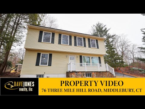 76 Three Mile Hill Rd, Middlebury, CT home video tour