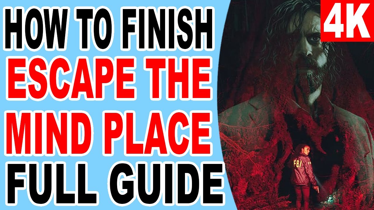 Побег из ментального мира — найдите способ выбраться — Alan Wake 2 2023 PS5 Console