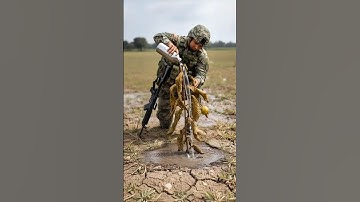 Army soldier saves Guava tree from drying up #shorts #ai #tree #guava #indianarmy