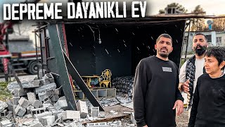 Çilgin Deney Depremde Yikilmayan Ev Yaptik