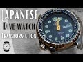 Restoration of a neglected citizen promaster japanese dive watch automatic NY0040 cal. 8200A