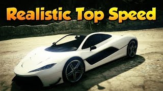 Gta 5 - No Traffic & Realistic Top Speed Mod Showcase