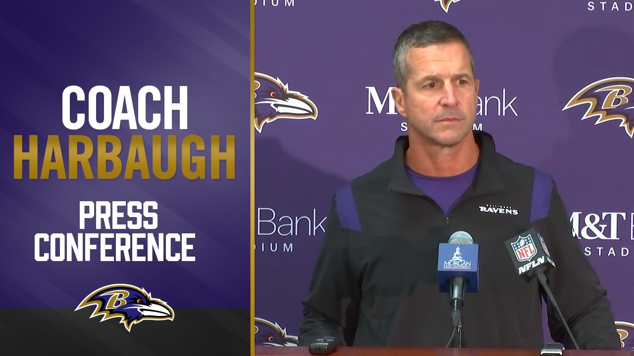 John Harbaugh Explains Fourth-Down Decision | Baltimore Ravens