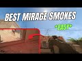 CS2 | The Easiest Mirage Smokes in 3 Minutes