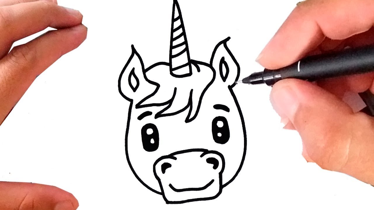 COMO DESENHAR UM UNICÓRNIO ✬ KAWAII 🦄 ✬ How to Draw 