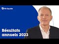 Franois jackow directeur gnral dair liquide commente les rsultats annuels 2023