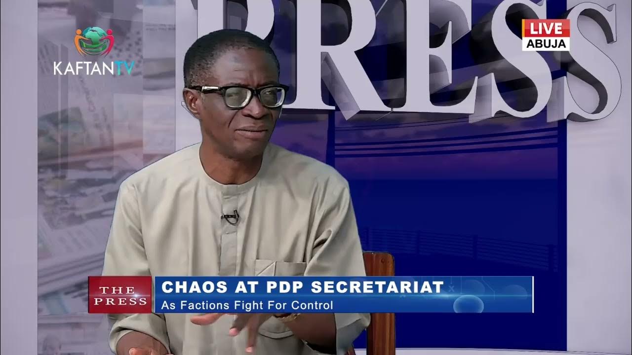 Chaos at PDP Secretariat as factions fight for control,etc