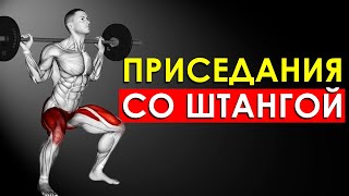 Что Будет с Телом, Если Делать Приседания со Штангой