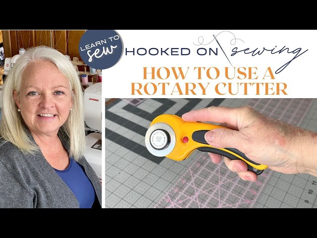 How to Use a Rotary Cutter - The Ruffled Purse®