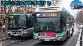 Buses in Paris 🇫🇷 (Part 1)🚌