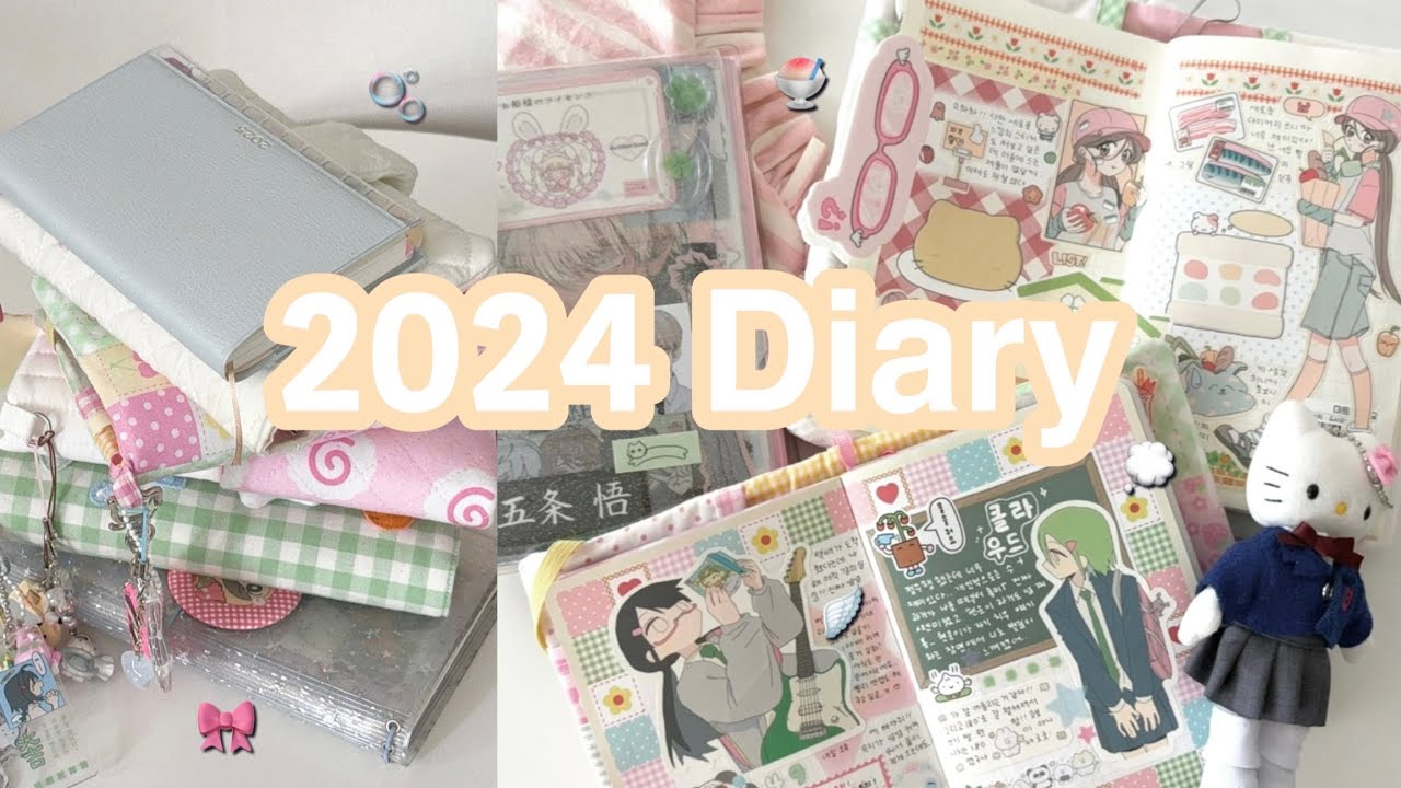 2024 다이어리 소개💭📚| 호보니치 윅스 • 미도리다이어리 • 트래블러스 • 어피스오브띵스 • oab스튜디오