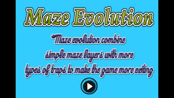Maze Evolution Html5