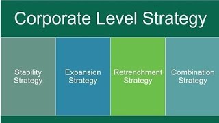 Corporate Level Strategies / stability strategy