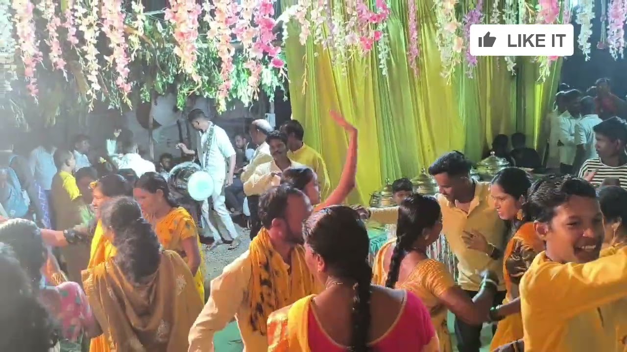 #GONDI DANCE HALDI PROGRAM GONDI BAJA SURAJ UIKEY GONDI MUSICIAN 🎦🎧🎦