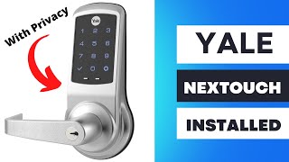 Yale Nextouch Keypad with Privacy - How to Install A-Z by Silver Eagle Locksmith 1,760 views 1 year ago 5 minutes, 17 seconds