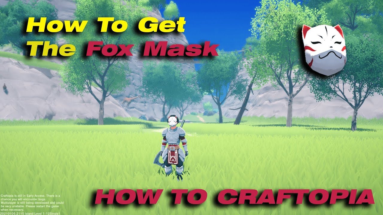 Craftopia - How to get the fox mask (OP ABILITY) [HOW TO CRAFTOPIA ...
