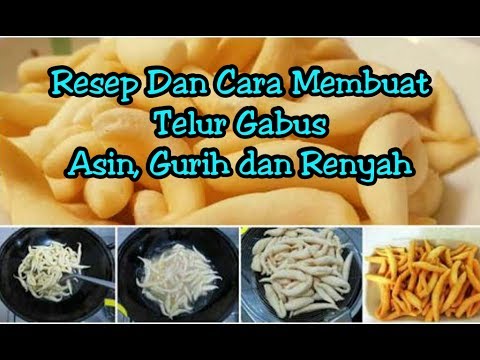 Resep Dan Cara Membuat Telur Gabus Asin, Gurih Dan Renyah