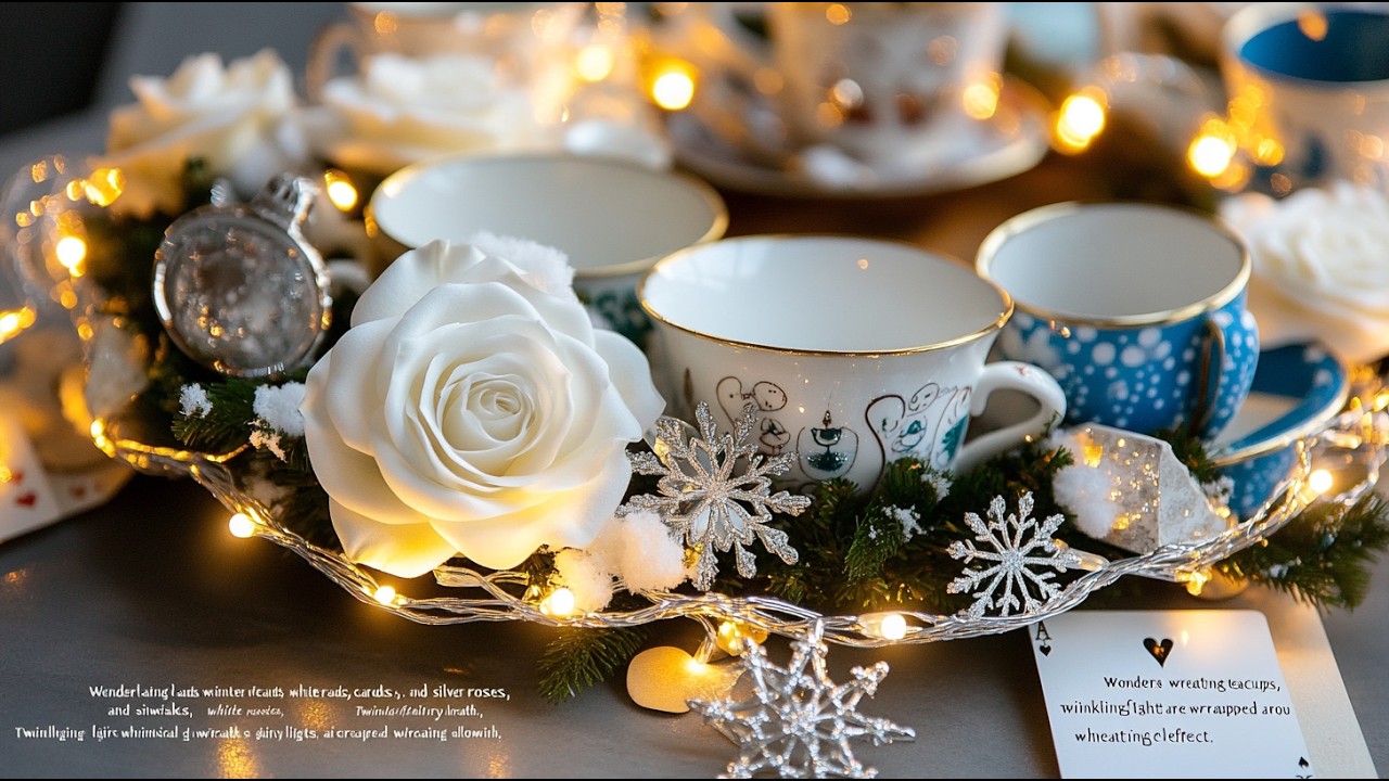 15 Alice in Wonderland-inspired Winter Decor Ideas