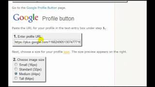 The Best Way To Add A Google Profile Button To Your Blog