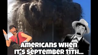Americans When Its September 11Th Pizza Tower Scream Meme