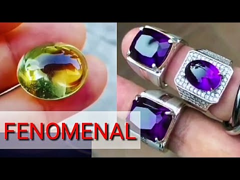 Batu Kecubung Air Kalimantan Terbaik Motif Teratai #kolektor #antik #langka #sangatjarang #jenisbatu. 