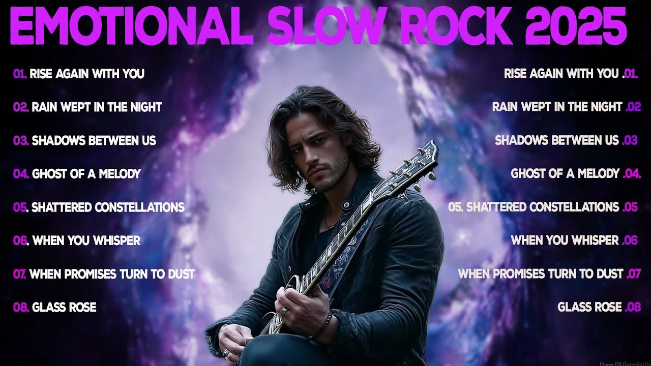 🌙 Relaxing Slow Rock Music 2025 | Emotional Ballads x Soft Rock🎧