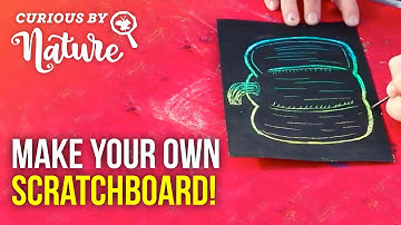 Making Scratchboards (Art Craft for Kids)