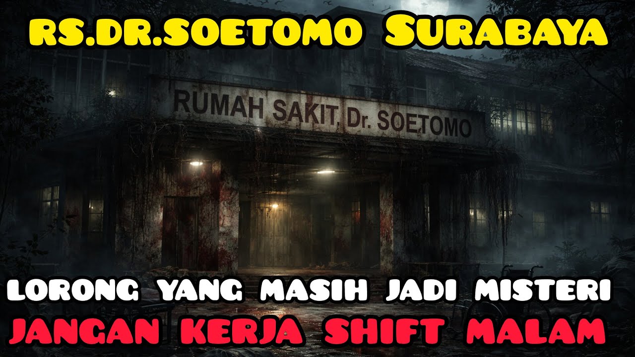 NGERI...‼️RS DR.SOETOMO SURABAYA ‼️ RUMAH SAKIT YANG MASIH BERNAFAS TIAP KAMAR DAN LORONGNYA 