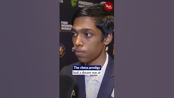 Grandmaster Praggnanandhaa arrives to rousing welcome after FIDE Chess World Cup final #shorts