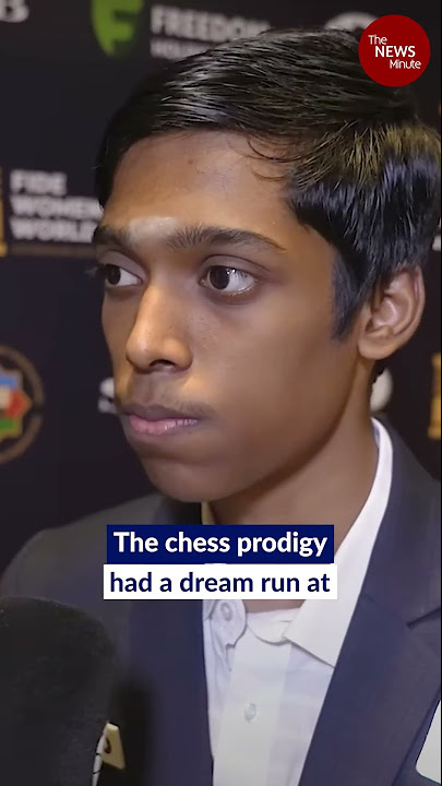 Incredible moment India's chess prodigy R. Praggnanandhaa gets rockstar  welcome as he returns from World Cup