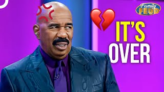 Marriage ENDING Answers That SCARED Steve | Family Feud Compilations