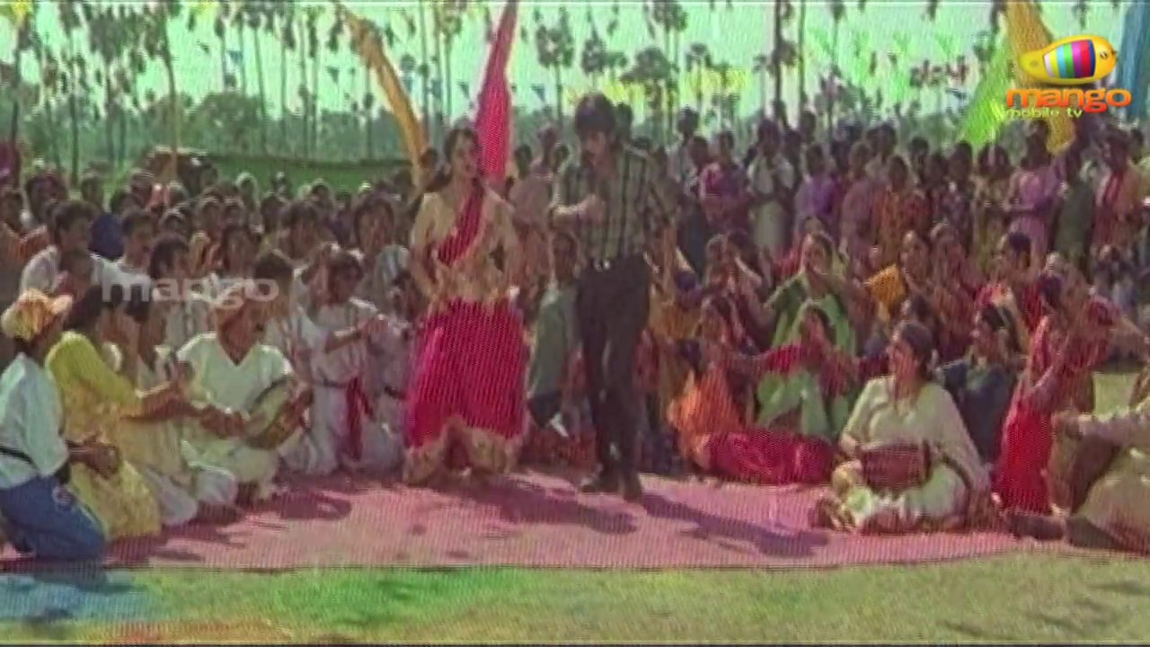 Ramudochadu  movie songs   maa palle repallanta song   nagarjuna soundarya ravali