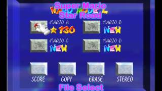 Super Mario Star Road - File Select Music