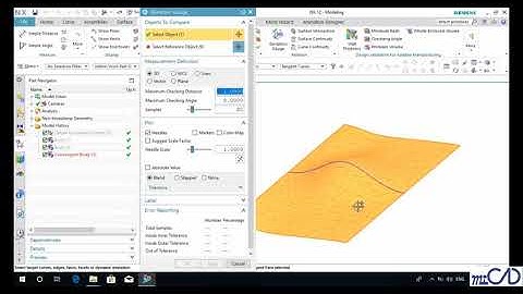 NX12 Tutorial - Thiết Kế Và Lắp Ráp - 7 3  Deviation Gauge