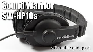 Review of Sound Warrior SW-HP10s