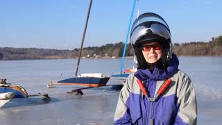A Glimpse Into the World of Ice Boating