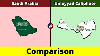 Saudi Arabia vs Umayyad Caliphate | Umayyad Caliphate vs Saudi Arabia | Comparison | Data Duck