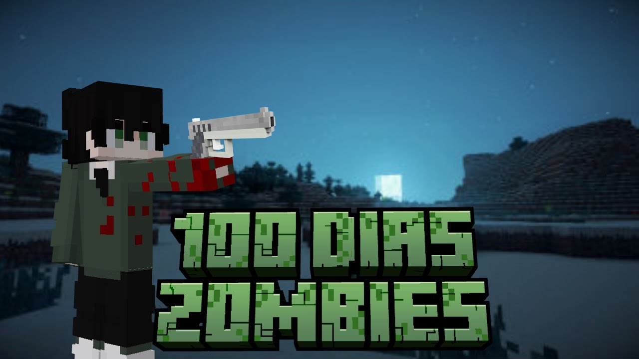 Minecraft 100 Días Apocalipsis Zombie - YouTube