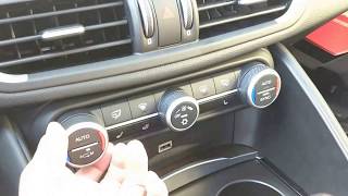 Alfa Romeo Giulia Ti - A/C and Temperature Sensor Issue